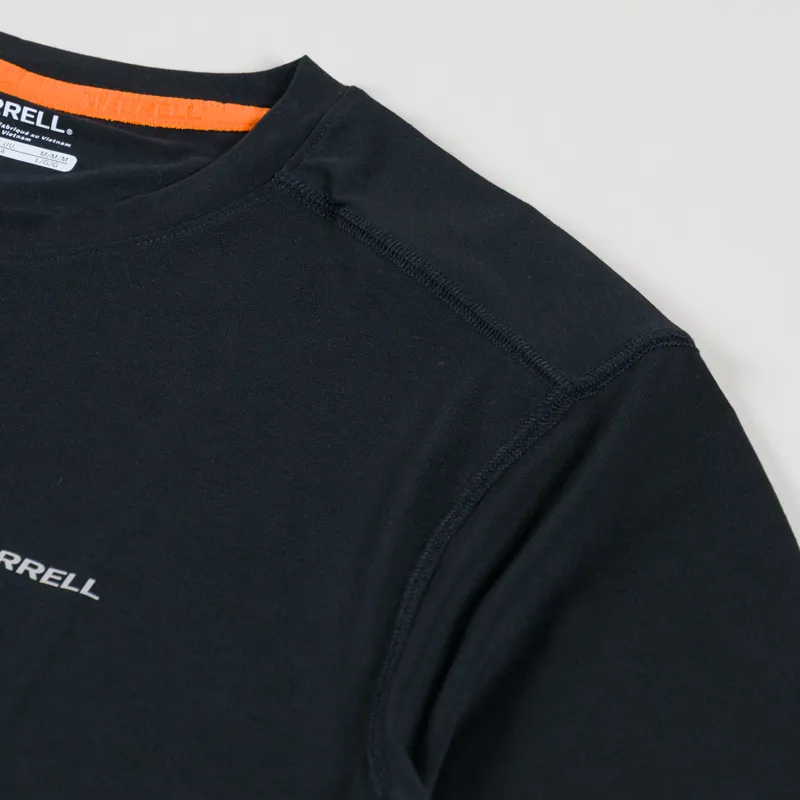Merrell Vista Tencel T Shirt Black-2