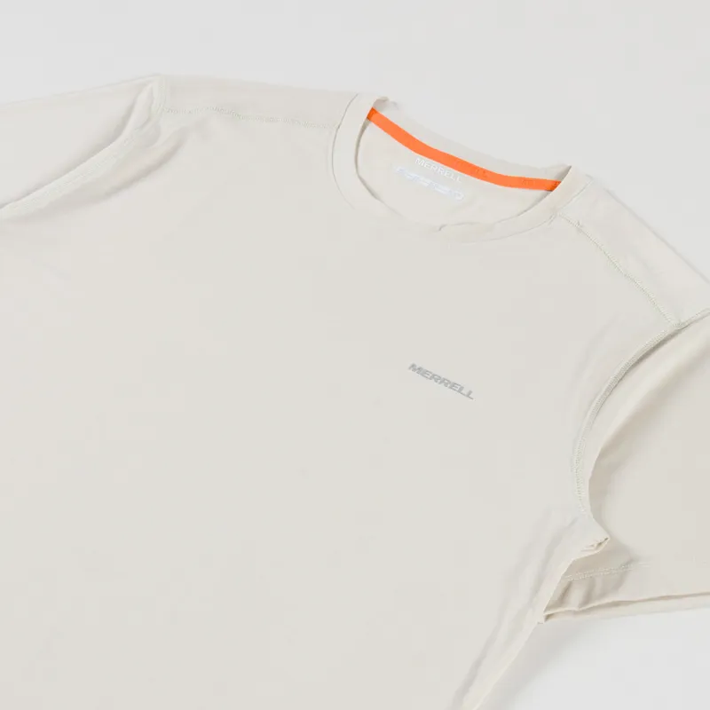 Merrell Vista Tencel T Shirt Beige-1