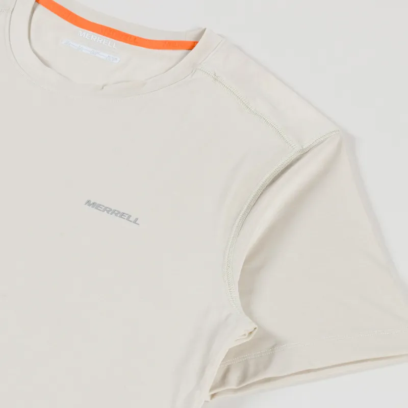 Merrell Vista Tencel T Shirt Beige-2