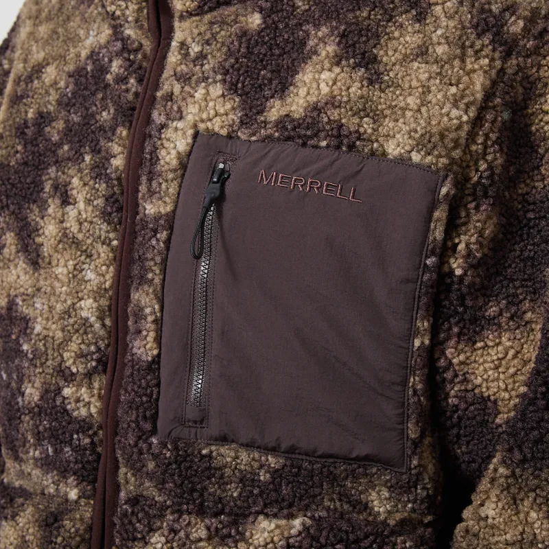 Merrell Sunspire Fleece Jacket Coffee-5