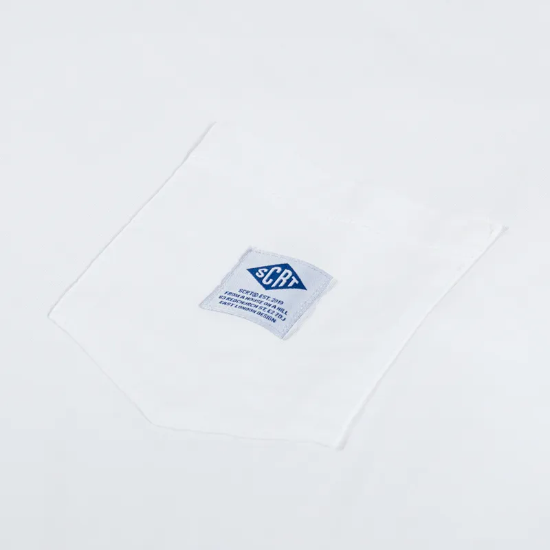 SCRT Essentials T Shirt White-2