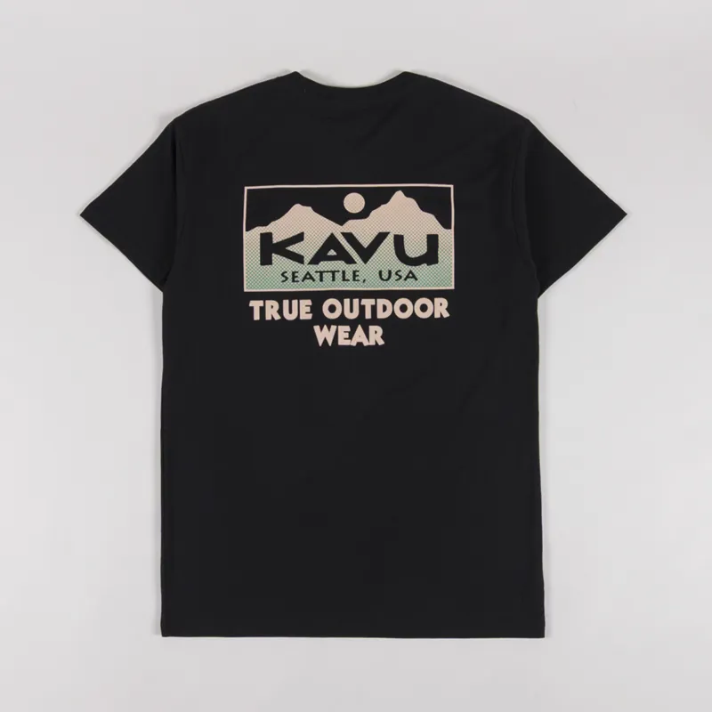 Kavu True Grade T Shirt Black