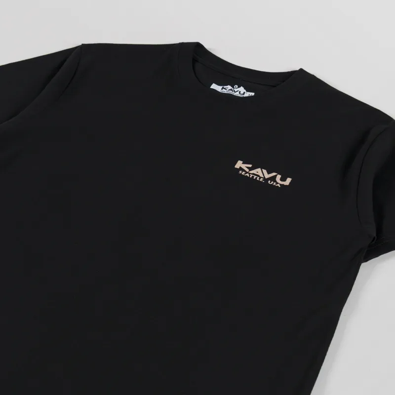 Kavu True Grade T Shirt Black-3