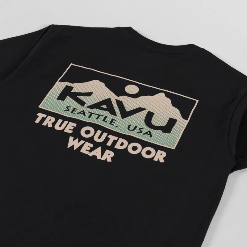 Kavu True Grade T Shirt Black-2