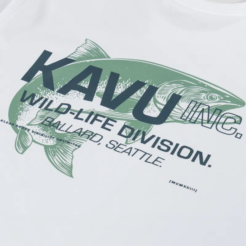 Kavu Wild Life T Shirt Off White-4