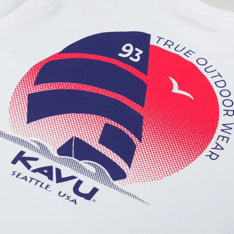 Kavu Rudder T Shirt White-4