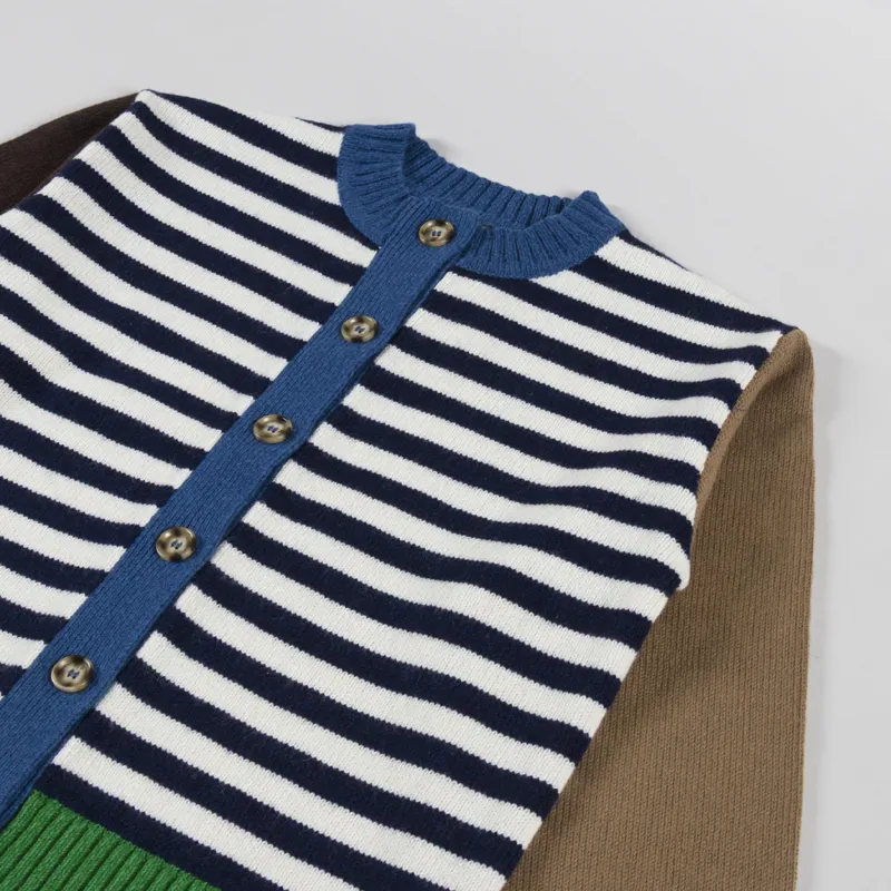 L.F. Markey Womens Eval Cardigan Cornwall Stripe-2