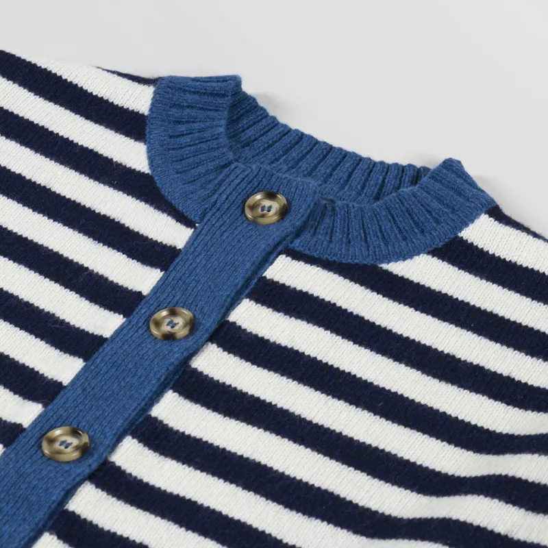 L.F. Markey Womens Eval Cardigan Cornwall Stripe-4