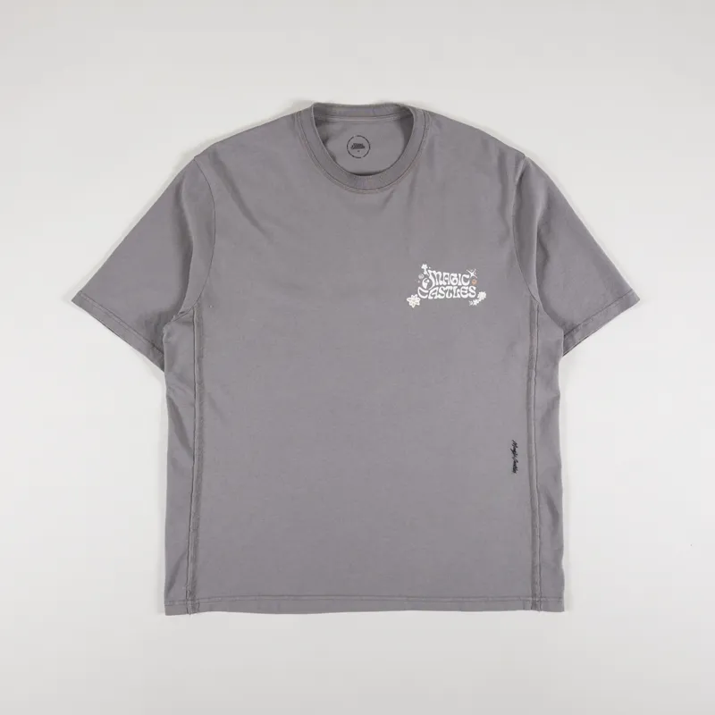 Magic Castles Each To T Shirt Charcoal-1