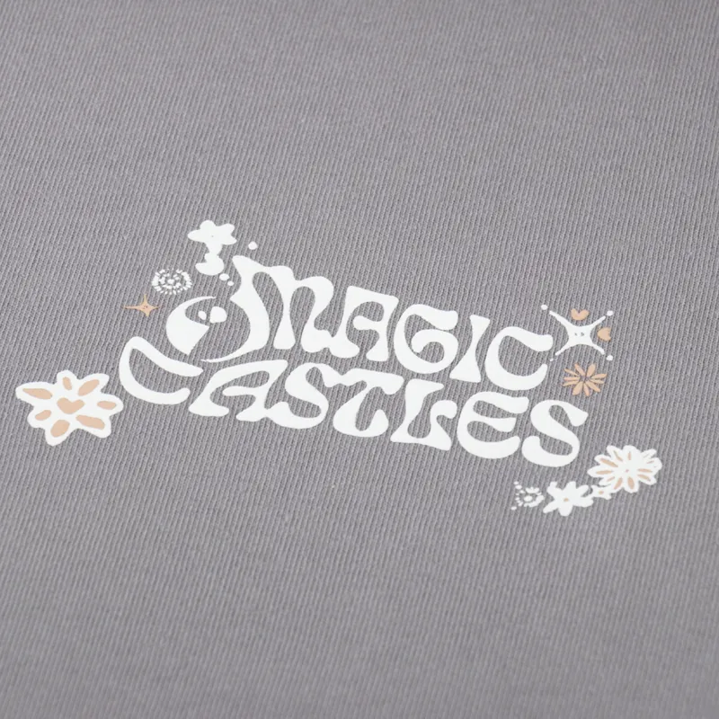 Magic Castles Each To T Shirt Charcoal-3