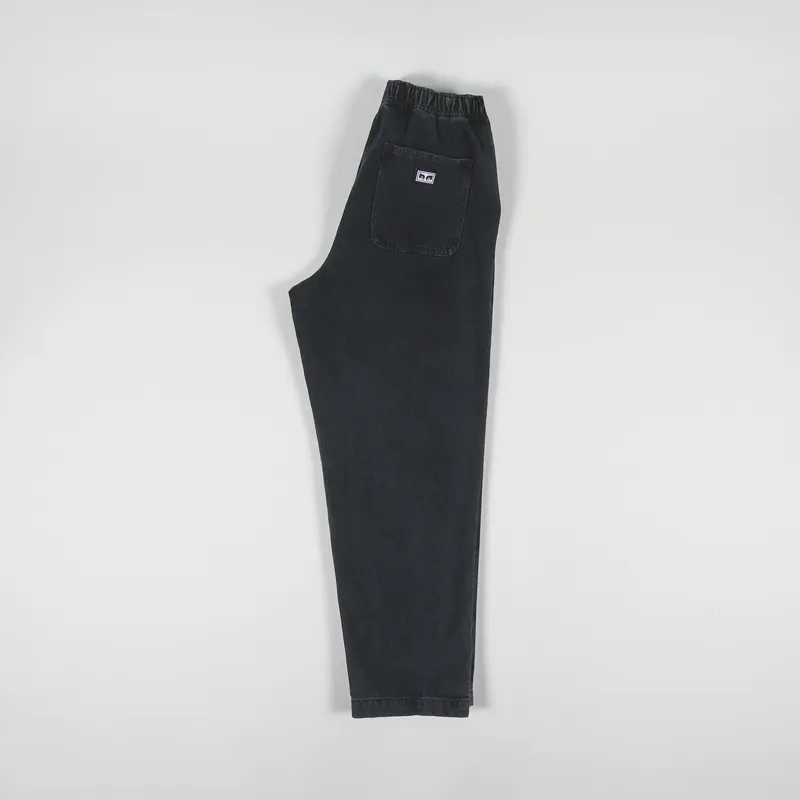 Obey Easy Denim Pant Faded Black-2