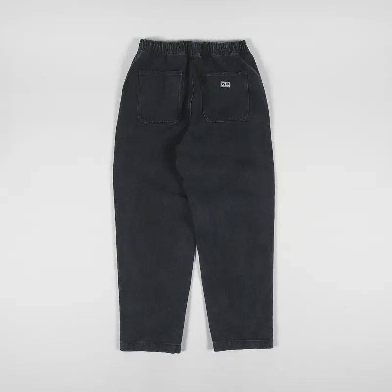 Obey Easy Denim Pant Faded Black