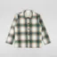 Universal Works Easy Overshirt Olive Orange Shadow Nebraska Cotton