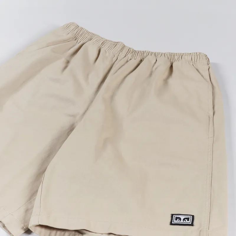 Obey Easy Relaxed Twill Short Irish Cream-2