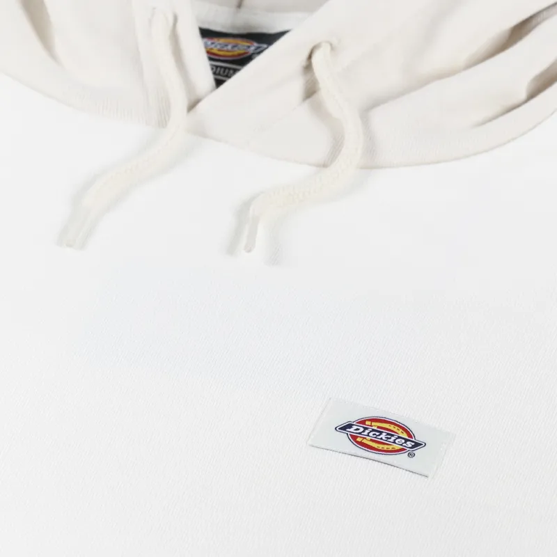 Dickies Workwear Mens Hood Eddyville Hoodie Sweat Cloud White