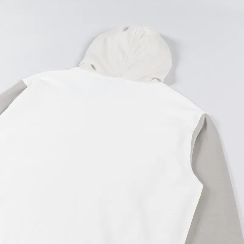 Dickies Workwear Mens Hood Eddyville Hoodie Sweat Cloud White