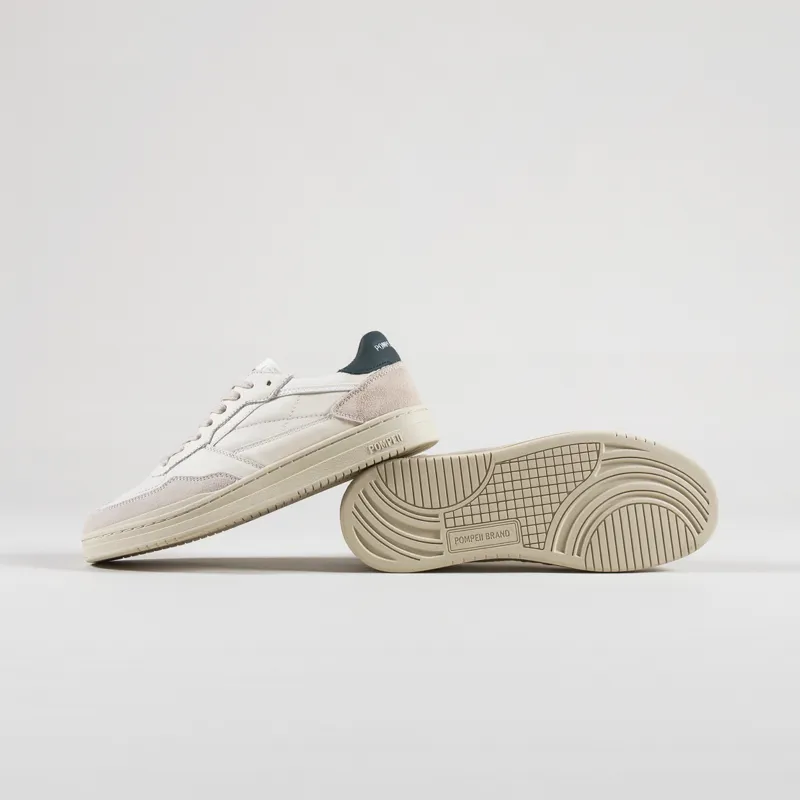 Pompeii Elan Leather Shoes Ecru Jasper-3