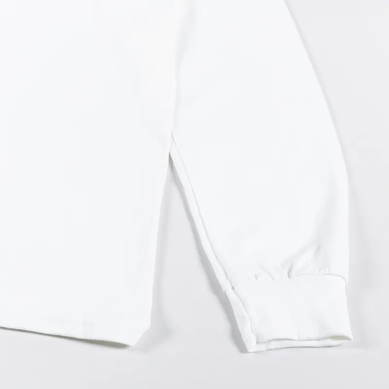 The Quiet Life Electric Monkey Long Sleeve T Shirt White-6