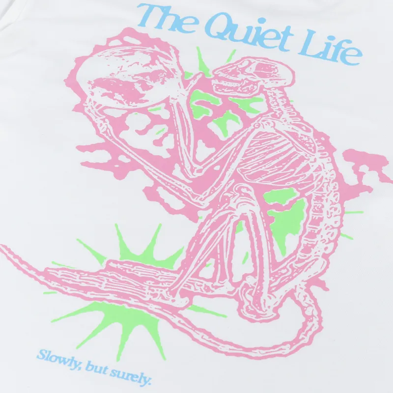 The Quiet Life Electric Monkey Long Sleeve T Shirt White-4