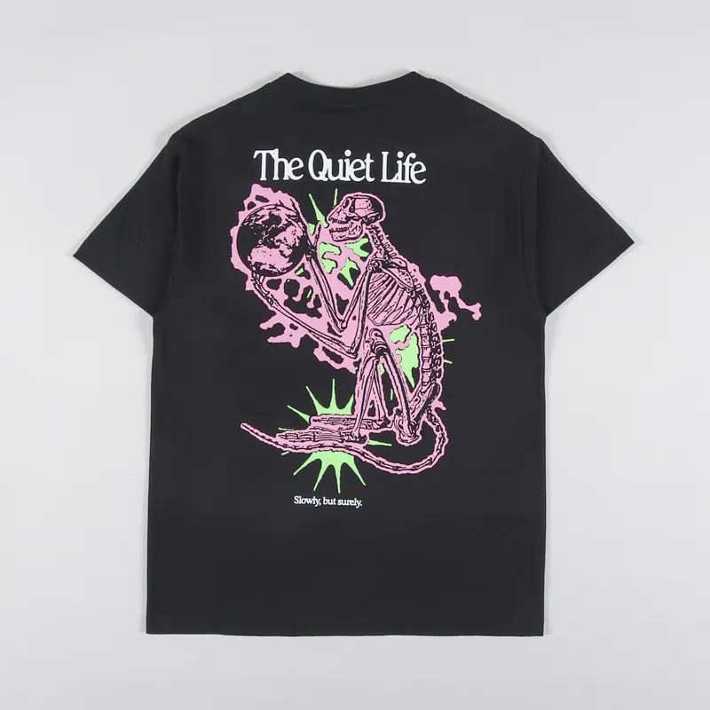 The Quiet Life Electric Monkey T Shirt  Black