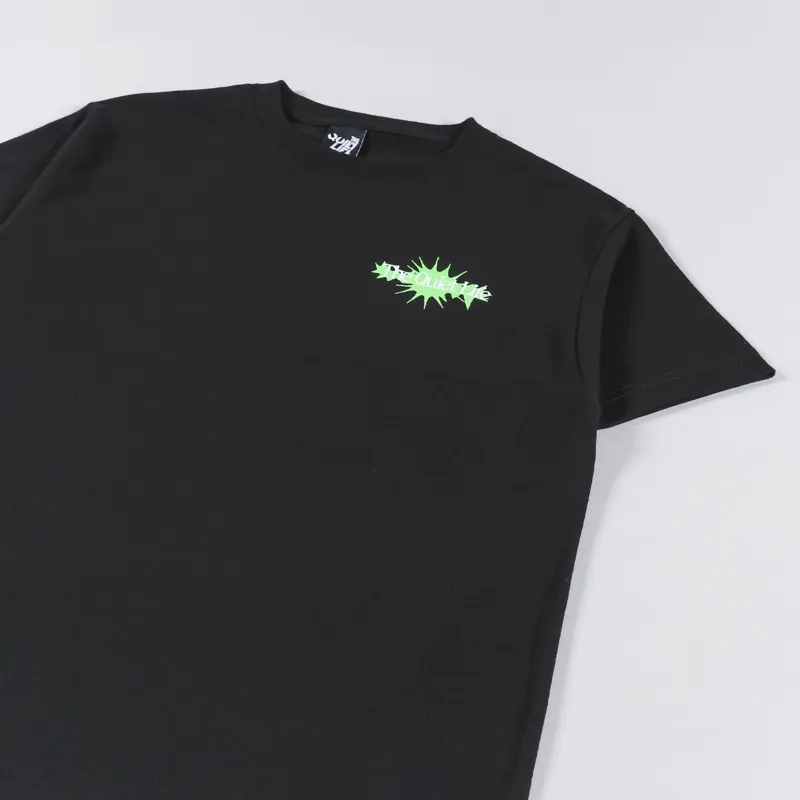 The Quiet Life Electric Monkey T Shirt  Black-3