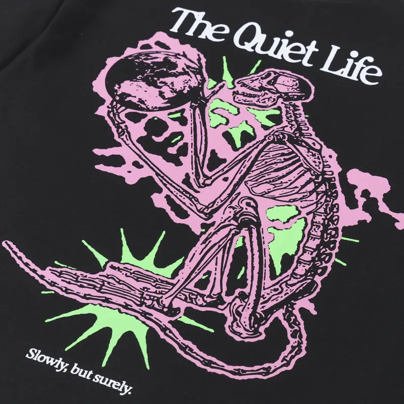 The Quiet Life Electric Monkey T Shirt  Black-4