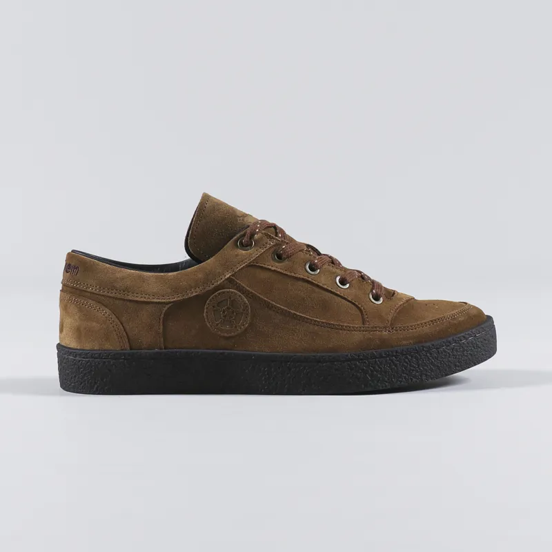 Oswen Eleven Suede Shoes Chestnut-4