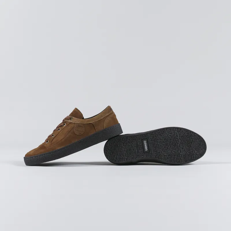 Oswen Eleven Suede Shoes Chestnut-1