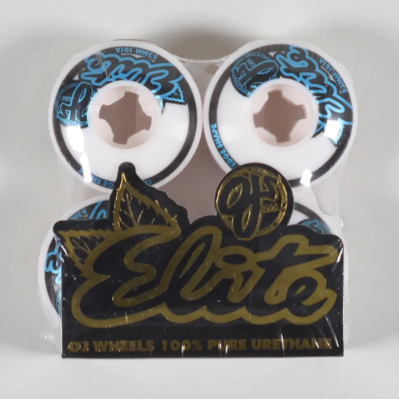 OJ Wheels Elite Wheel EZ Edge 101a 53mm White
