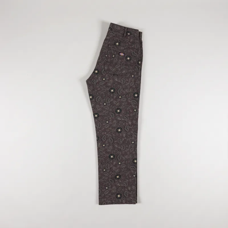 Dickies Ellis Trousers Floral AOP Dark-2