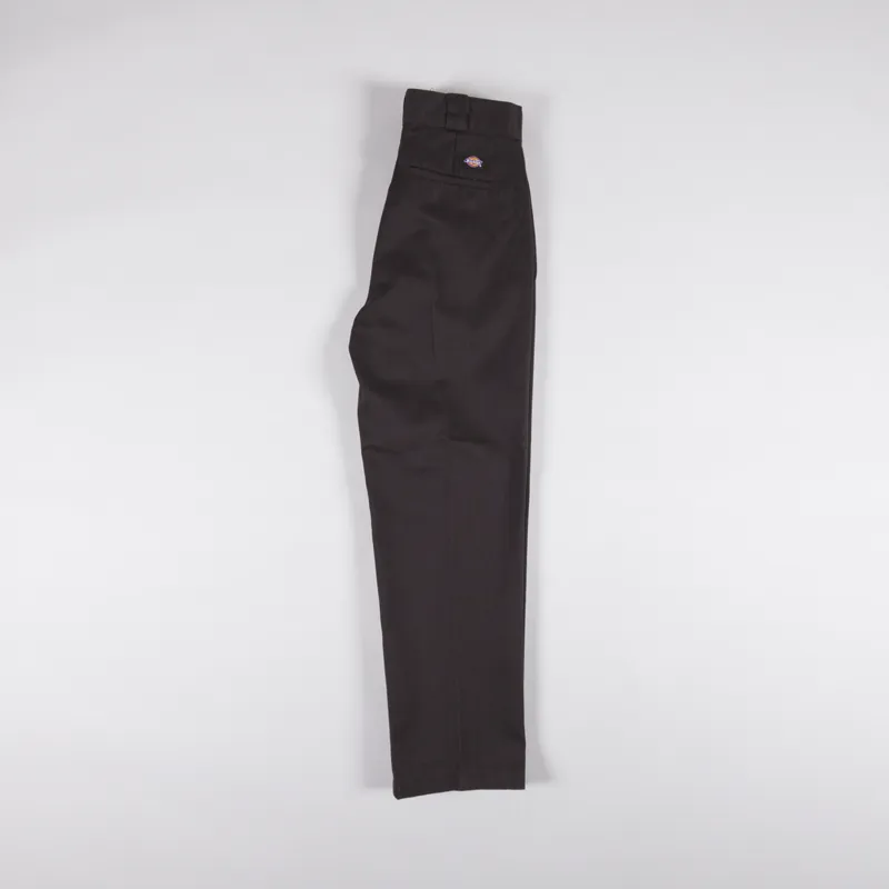 Dickies Womens Elizaville Pants Recycled Dark Brown-4