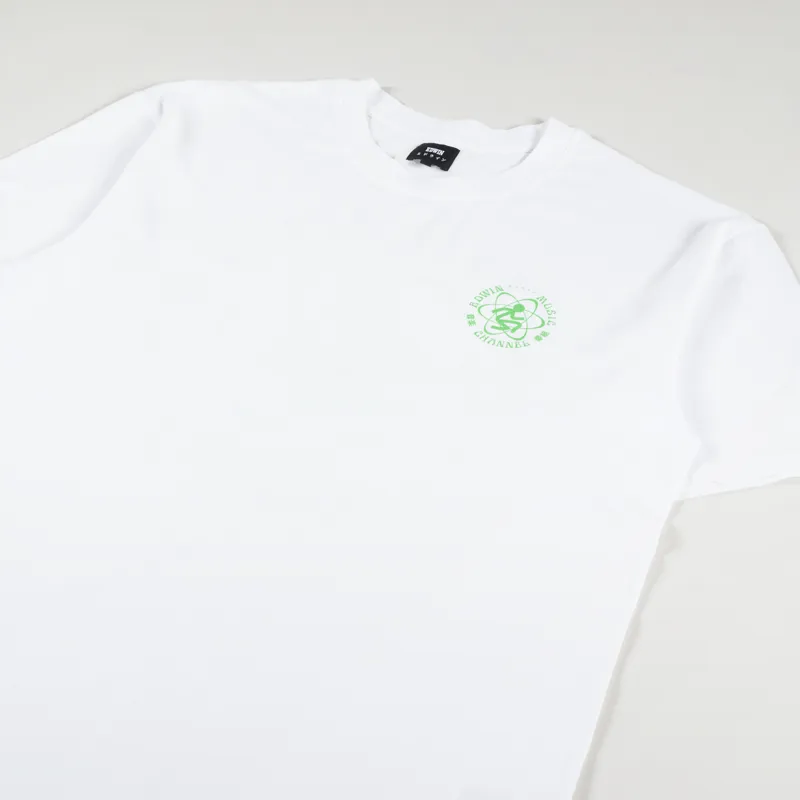 Edwin EMC Dance Club T Shirt White-3