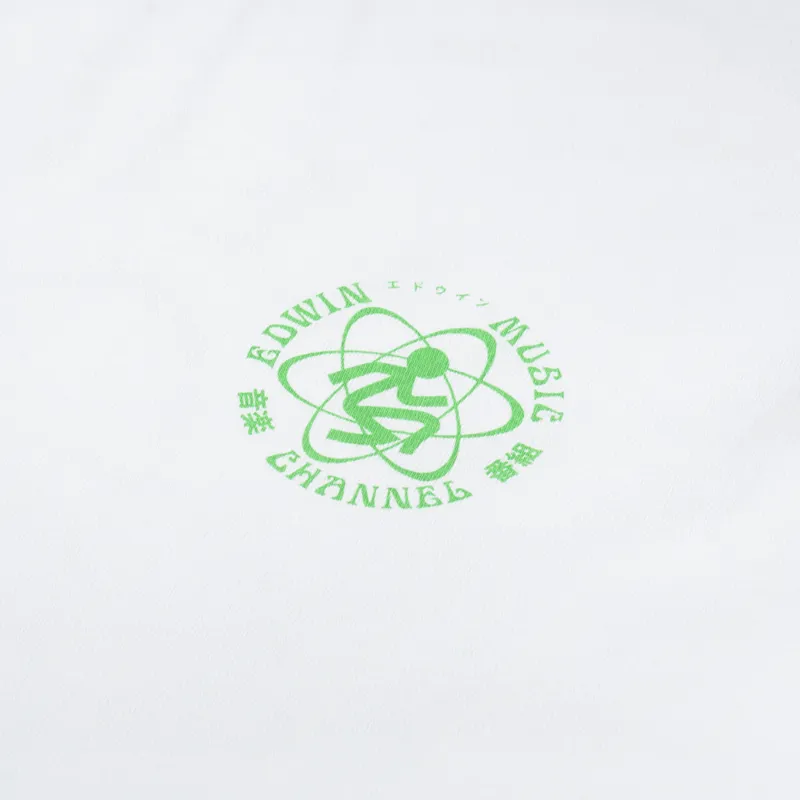 Edwin EMC Dance Club T Shirt White-5