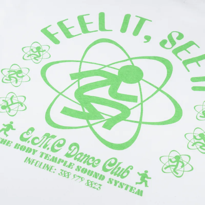 Edwin EMC Dance Club T Shirt White-4