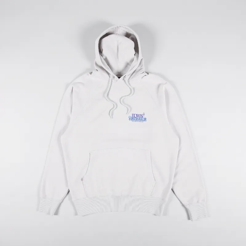 Edwin Emanation Hoodie Mist-1