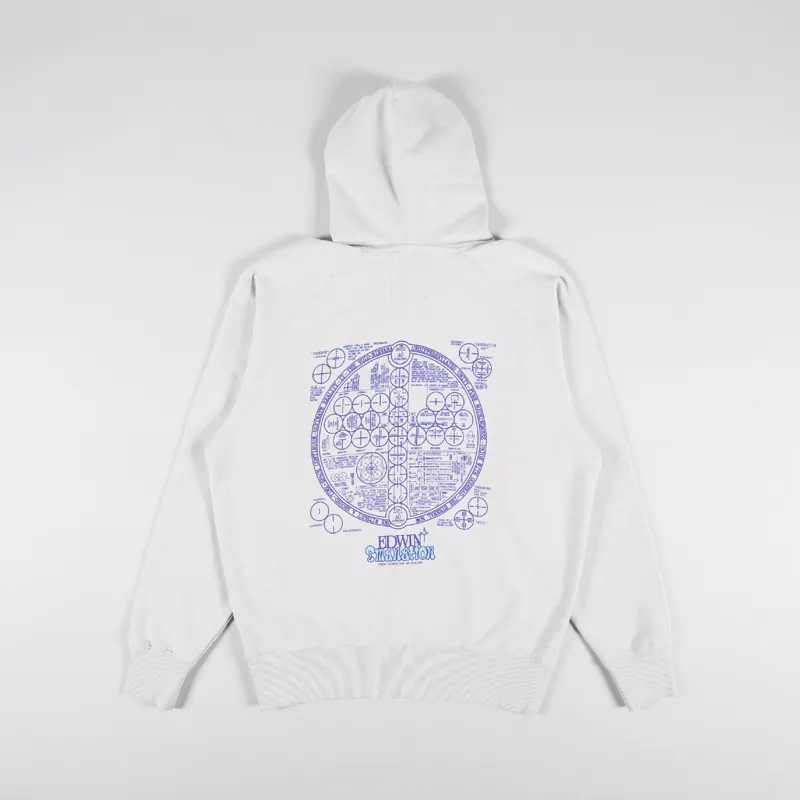 Edwin Emanation Hoodie Mist