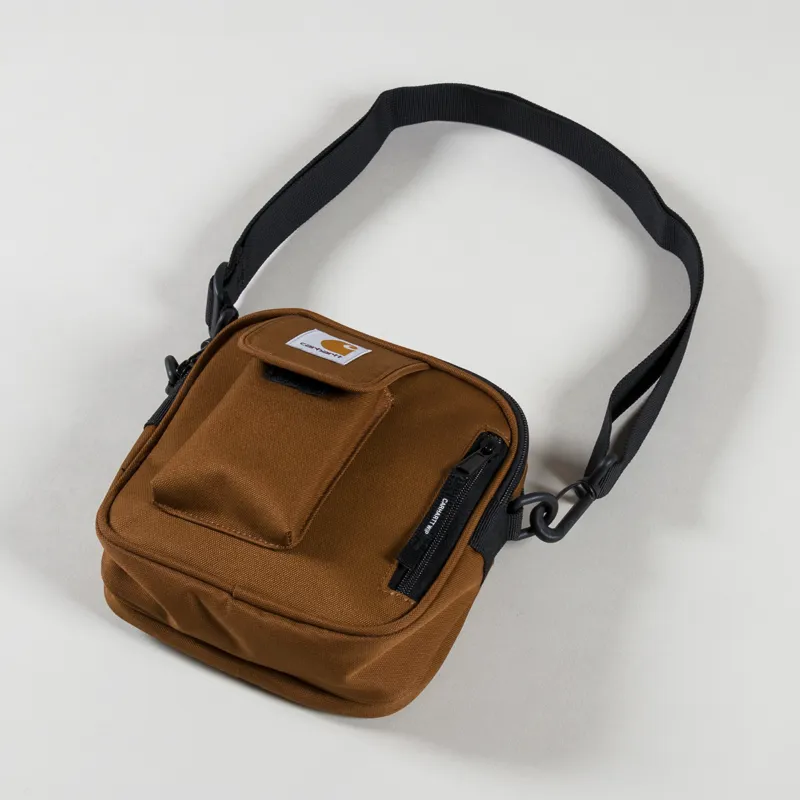 Carhartt WIP Essentials Bag Small Deep H Brown-4
