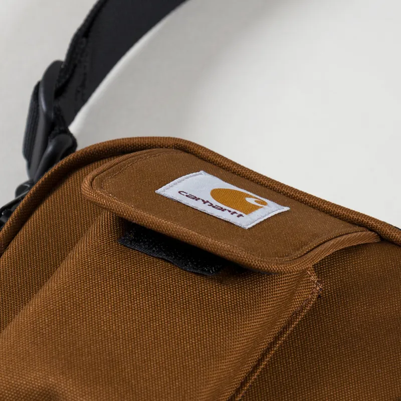 Carhartt WIP Essentials Bag Small Deep H Brown-5