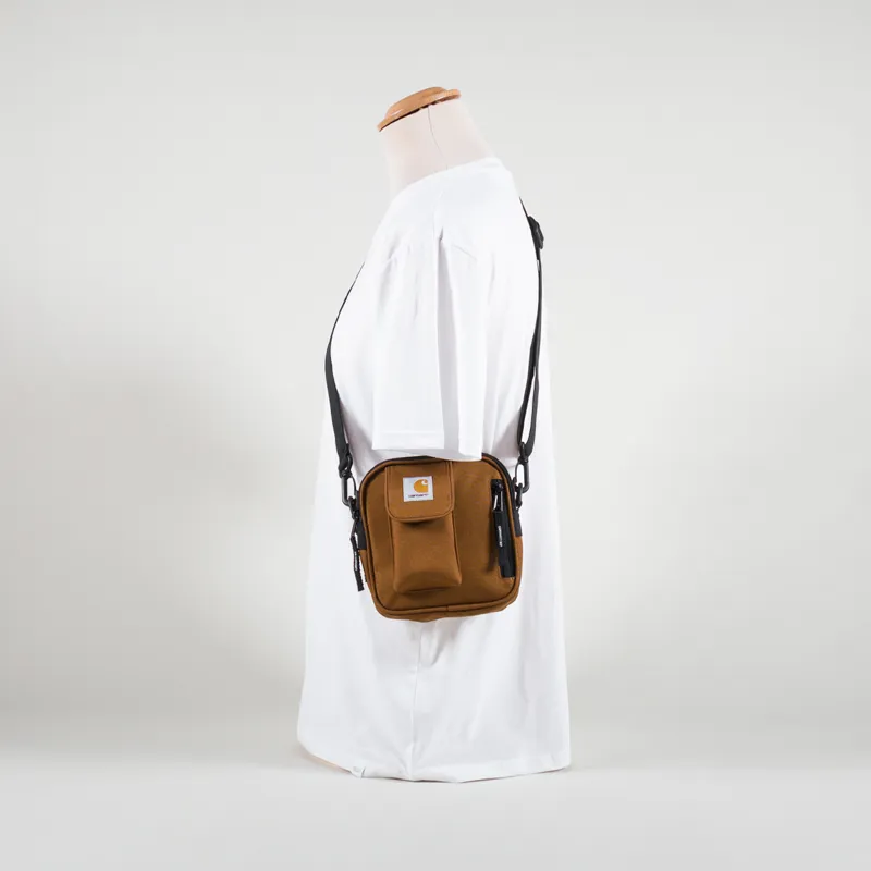 Carhartt WIP Essentials Bag Small Deep H Brown-1