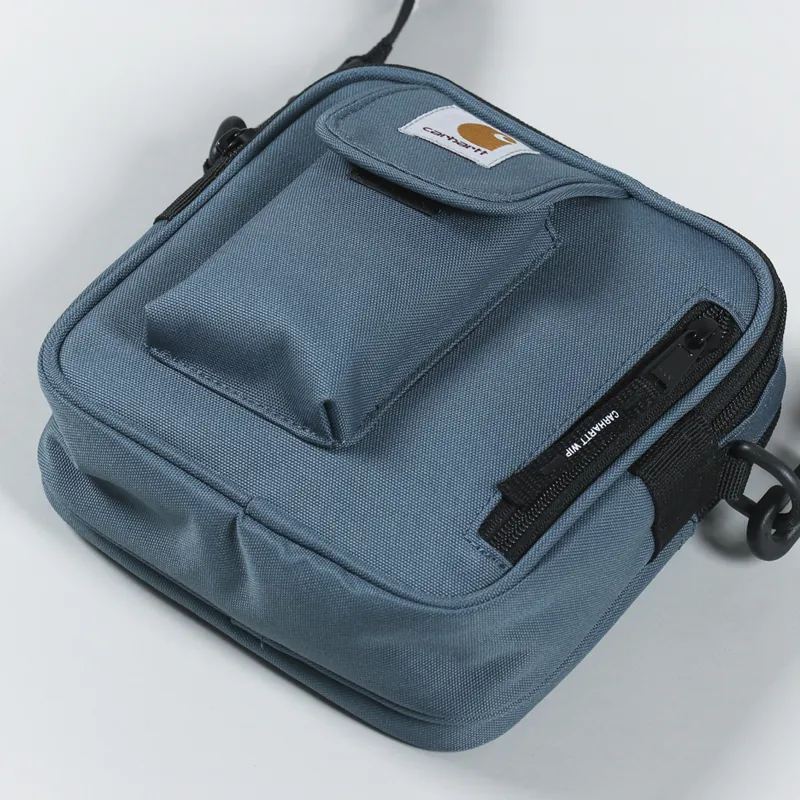 Shop Carhartt WIP Essentials Small Recycled Bag (storm blue