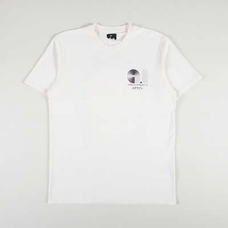 Edwin Essays On Automatics T Shirt Whisper White-1