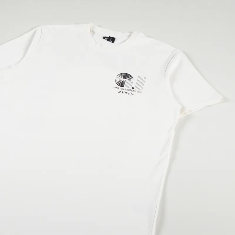 Edwin Essays On Automatics T Shirt Whisper White-3