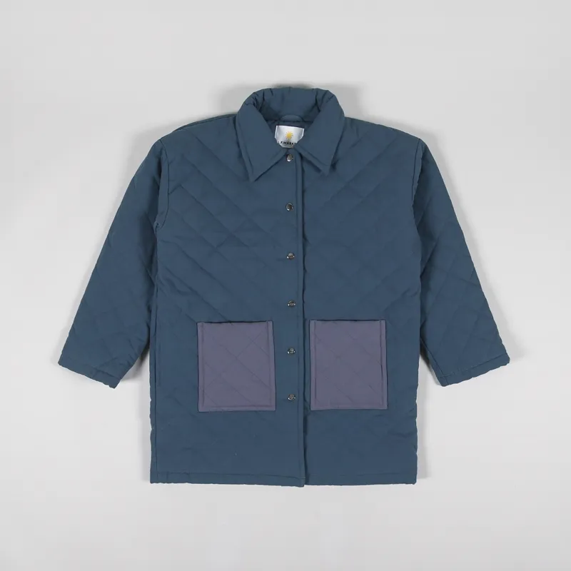 L.F.Markey Womens Ethan Coat Blue