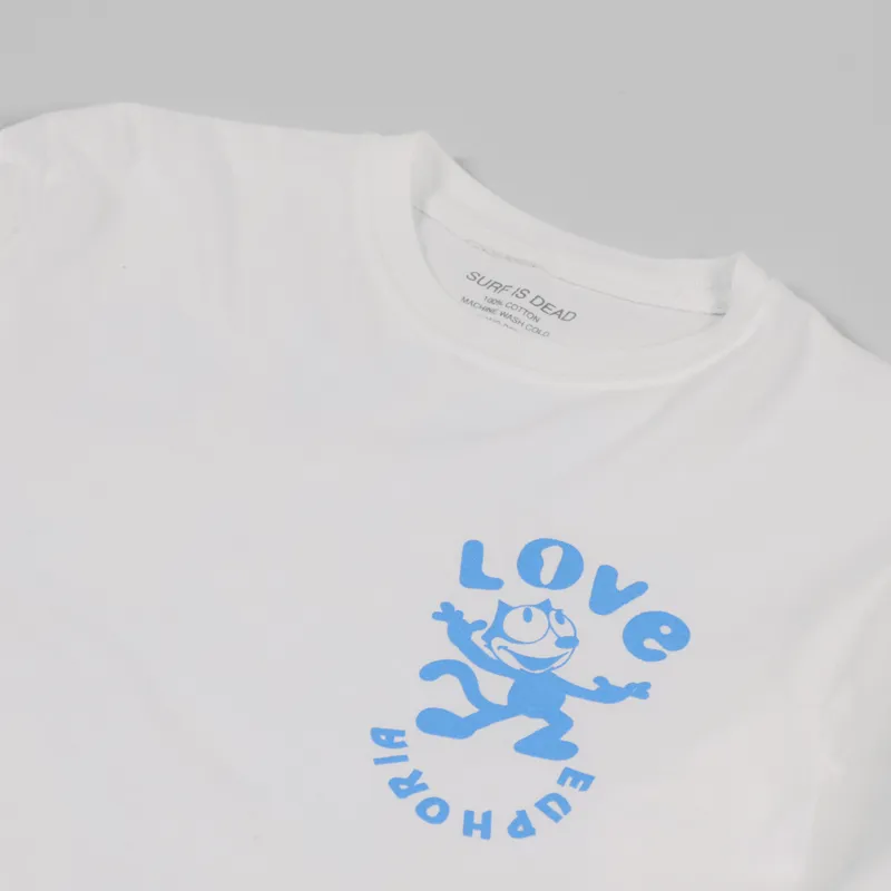 Surf Is Dead Euphoria Long Sleeve T Shirt White-6