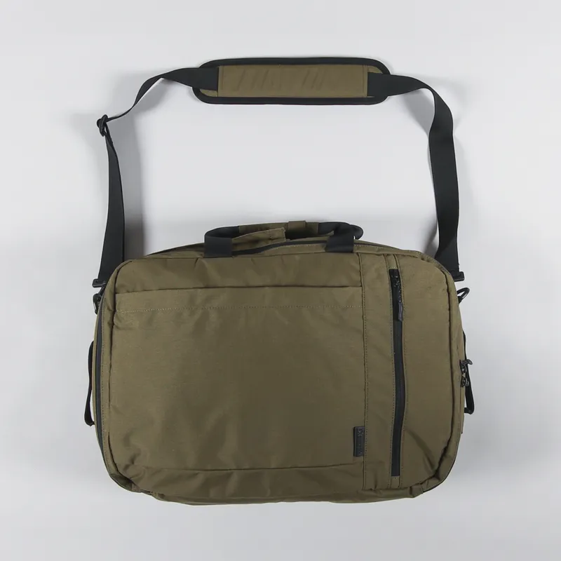 Snow Peak Everyday 3 Way Business Bag Brown-1