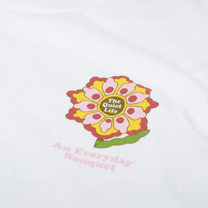 The Quiet Life Everyday Bouquet T Shirt White-2