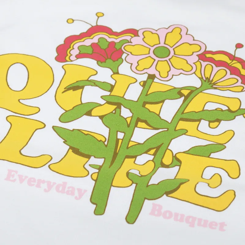 The Quiet Life Everyday Bouquet T Shirt White-3