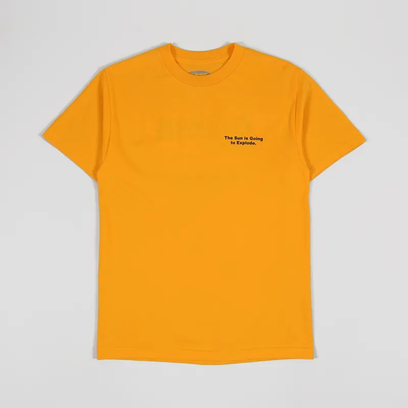 Come Sundown Explode T Shirt Gold-1