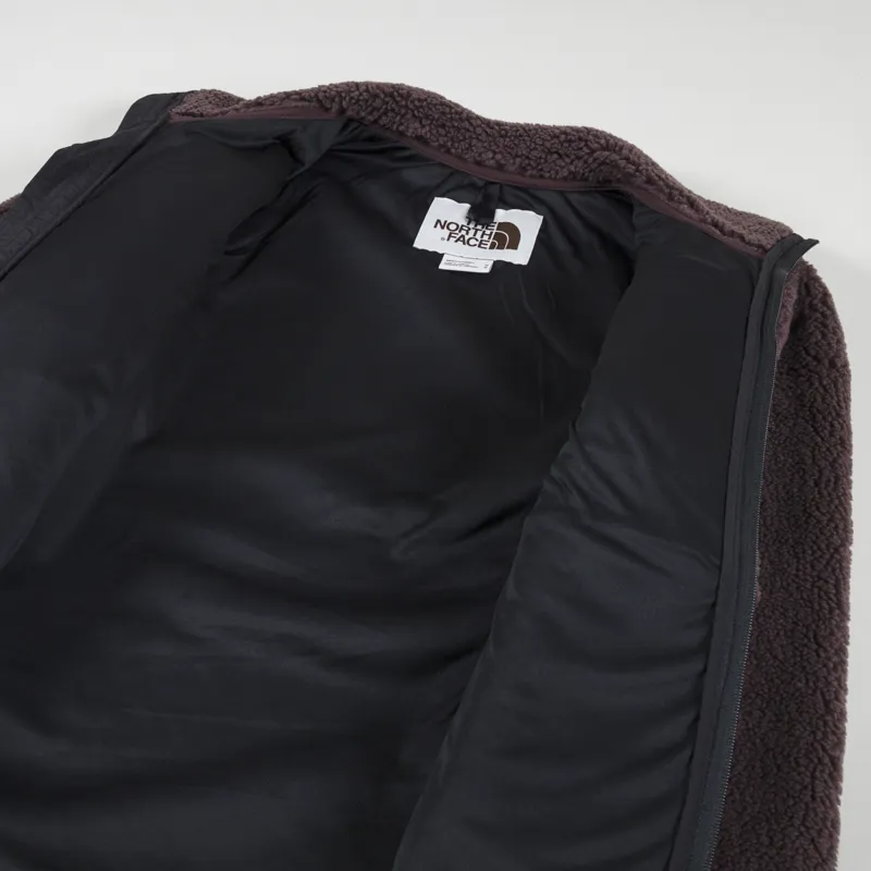 The North Face Extreme Pile Full Zip Jacket Coal Brown-4