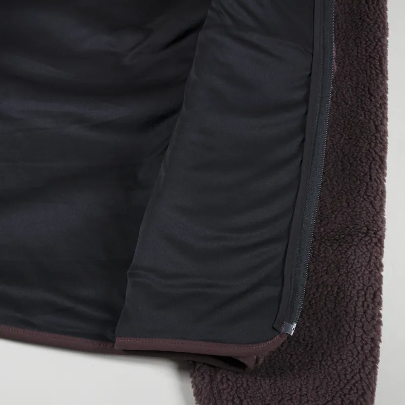 The North Face Extreme Pile Full Zip Jacket Coal Brown-7